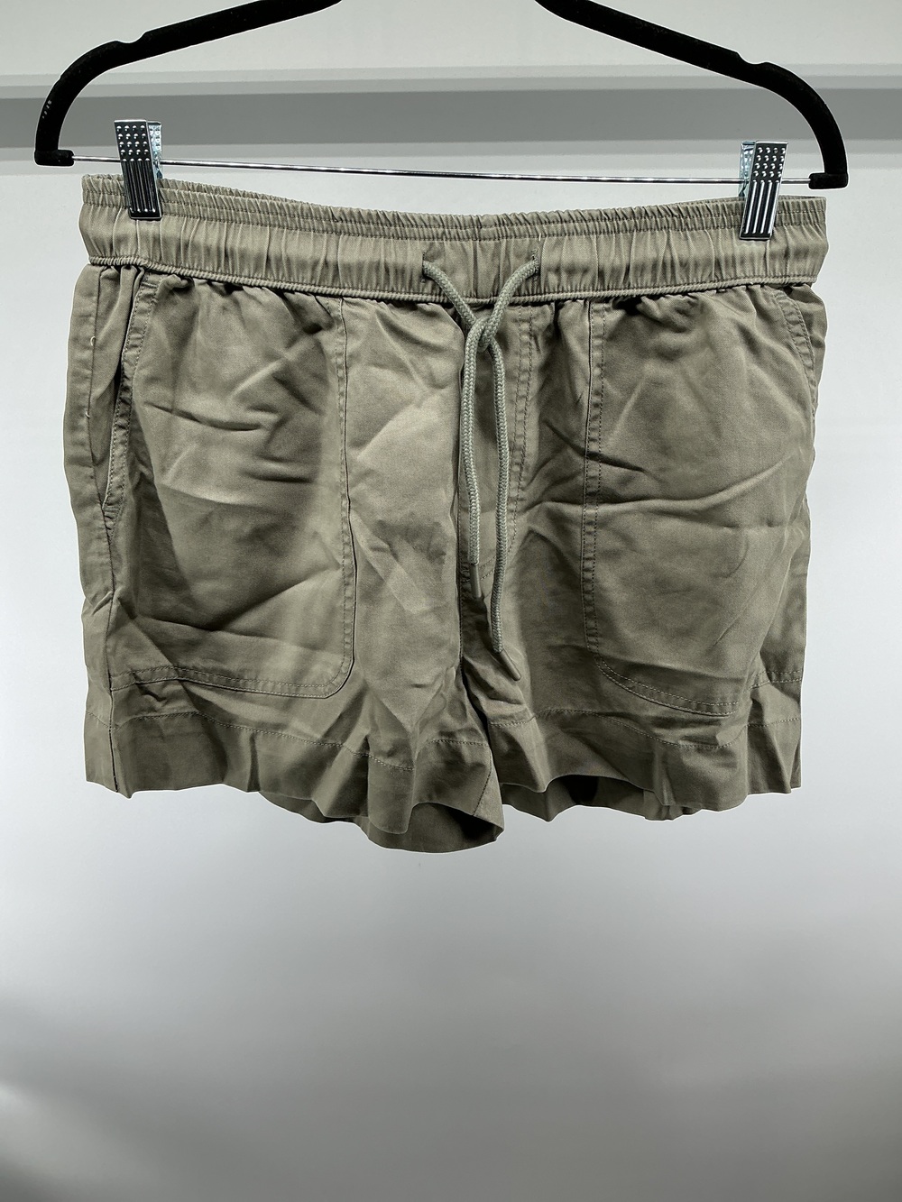 Vintage Wash Tencel Utility Shorts